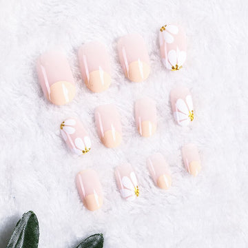 beauty Reusable Pop On Nails 12pes